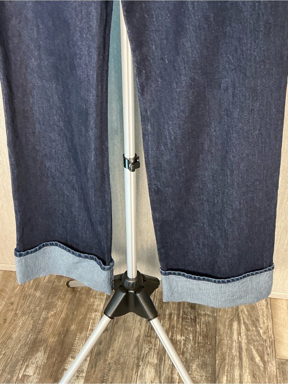 Anthropologie MOD/AM Classic Straight-Leg Women's Jeans in Dark Indigo Size 27 - Picture 13 of 16